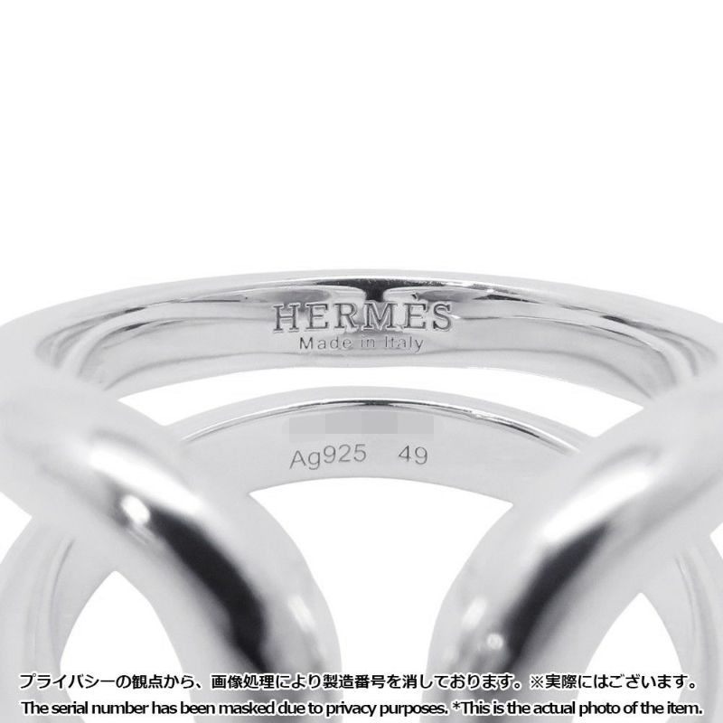 エルメス リング リマ PM SV925シルバー リングサイズ49 HERMES ジュエリー