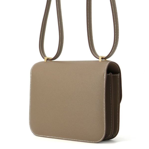 エルメス ミニ コンスタンス3 ミロワール エトゥープ/ゴールド金具 エプソン K刻印