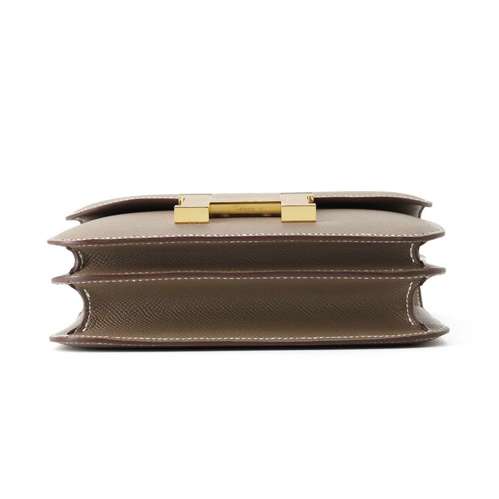 エルメス ミニ コンスタンス3 ミロワール エトゥープ/ゴールド金具 エプソン K刻印