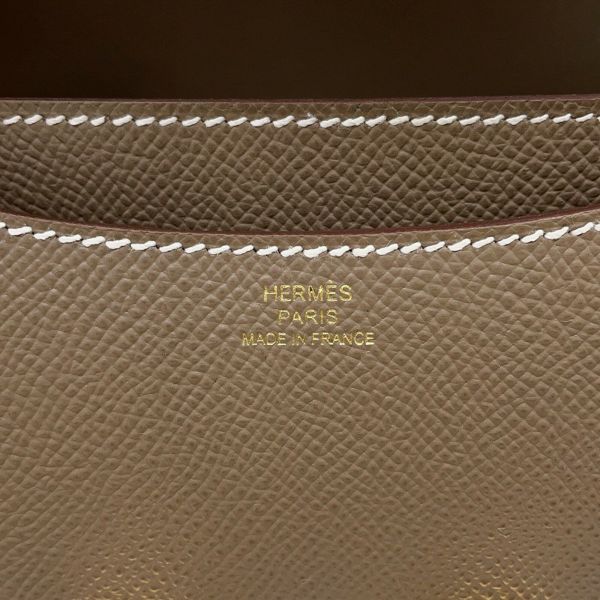 エルメス ミニ コンスタンス3 ミロワール エトゥープ/ゴールド金具 エプソン K刻印