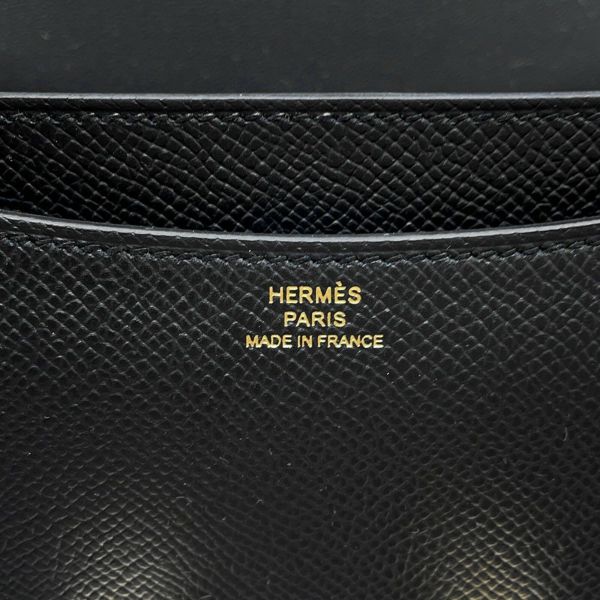 エルメス ミニ コンスタンス3 ミロワール ブラック/シャンパンゴールド金具 エプソン K刻印 黒