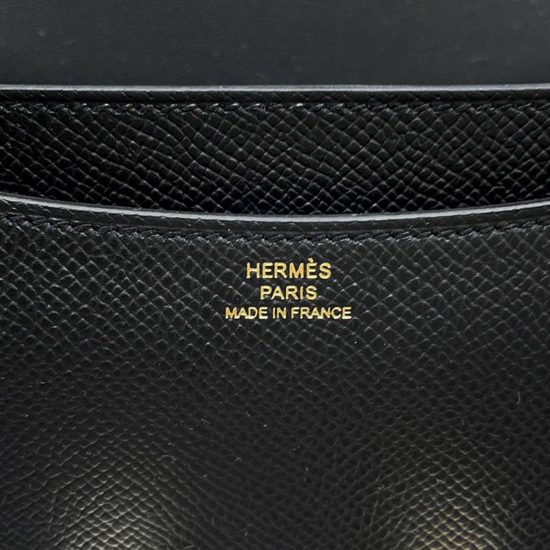 エルメス ミニ コンスタンス3 ミロワール ブラック/シャンパンゴールド金具 エプソン K刻印 黒