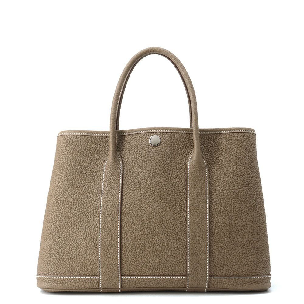 エルメス トートバッグ ガーデンパーティTPM エトゥープ/シルバー金具 ネゴンダ K刻印