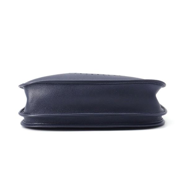 エルメス ショルダーバッグ エブリン3 PM ブルーインディゴ/シルバー金具 エプソン X刻印 HERMES Evelyne