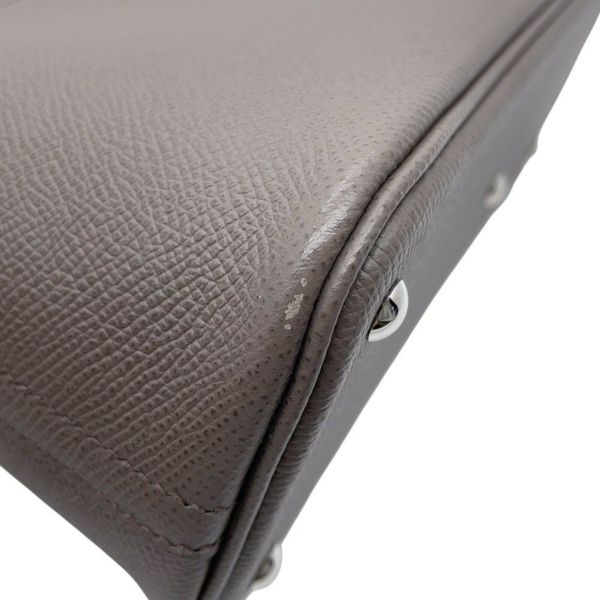 エルメス ハンドバッグ ボリード27 エタン/シルバー金具 エプソン A刻印 HERMES Bolide 2wayショルダーバッグ