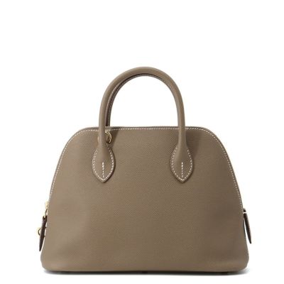 エルメス ボリード1923 ミニ ブラック/ゴールド金具 シェブルミゾル K