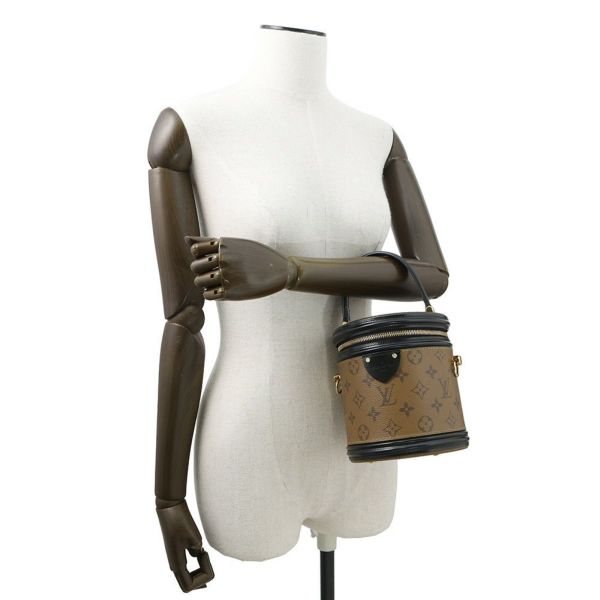 ルイヴィトン ハンドバッグ モノグラム・リバース カンヌ M43986 LOUIS VUITTON バニティバッグ バッグ 2way