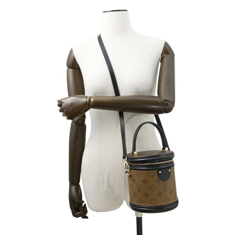 ルイヴィトン ハンドバッグ モノグラム・リバース カンヌ M43986 LOUIS VUITTON バニティバッグ バッグ 2way