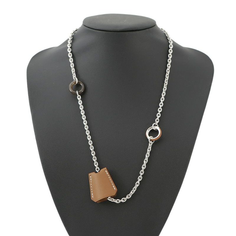 エルメス ネックレス クロシェット スイフト バッファローホーン HERMES アクセサリー