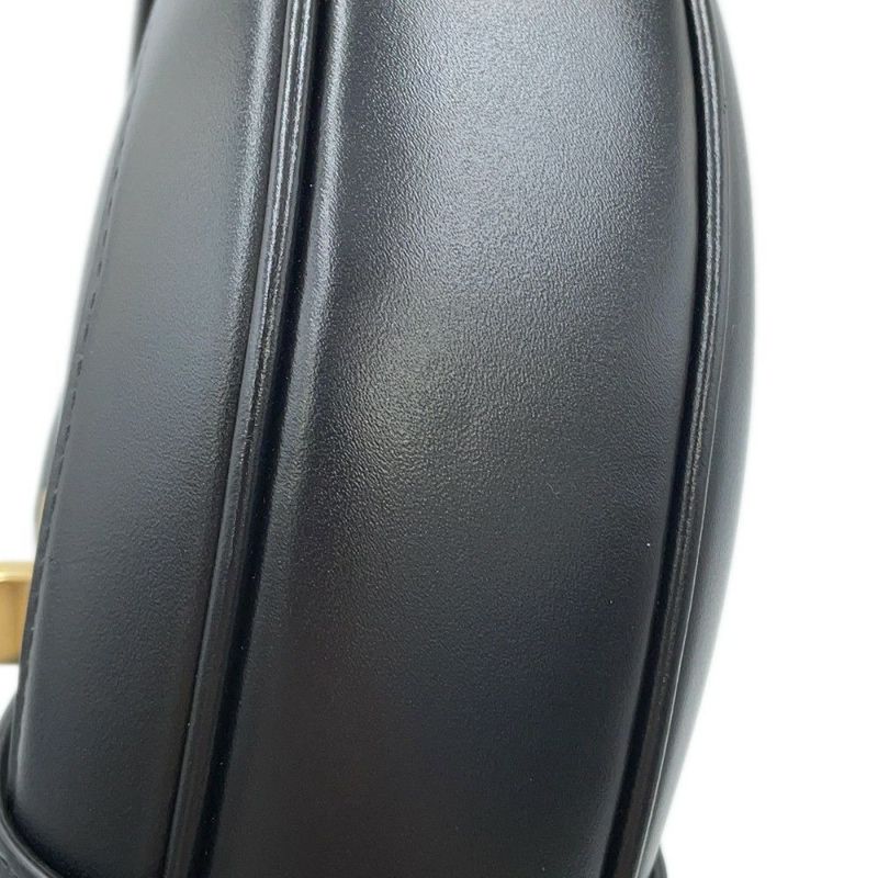 セリーヌ ショルダーバッグ ブザス 16 セーズ レザー 193993 CELINE 黒