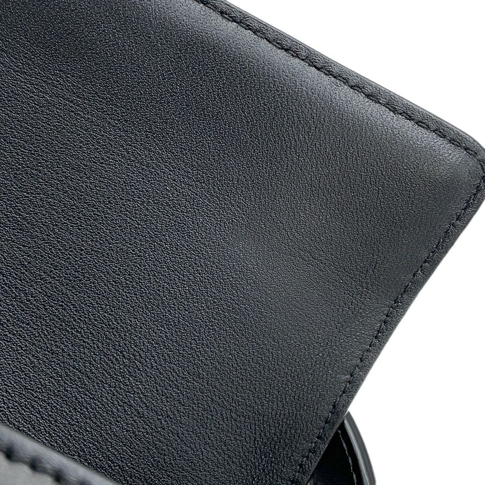 セリーヌ ショルダーバッグ ブザス 16 セーズ レザー 193993 CELINE 黒