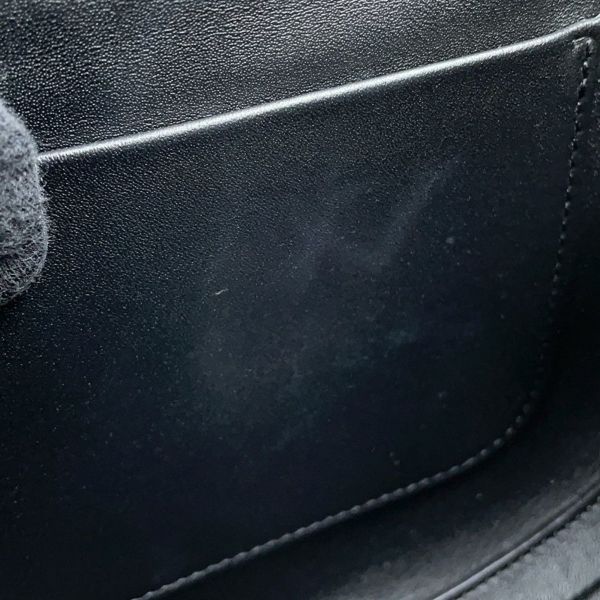 セリーヌ ショルダーバッグ ブザス 16 セーズ レザー 193993 CELINE 黒