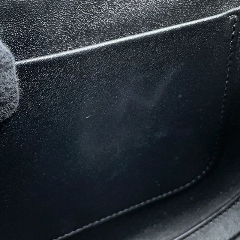 セリーヌ ショルダーバッグ ブザス 16 セーズ レザー 193993 CELINE 黒