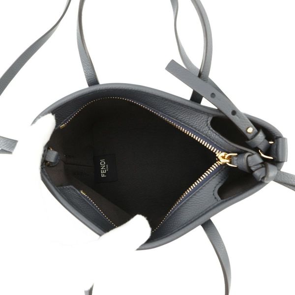 フェンディ ハンドバッグ ロール FFジャカード ミニ 8BS096 2way