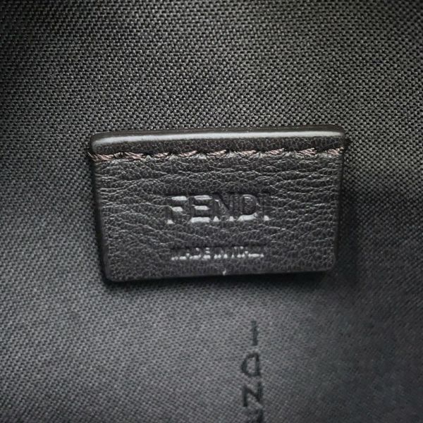 フェンディ ハンドバッグ ロール FFジャカード ミニ 8BS096 2way