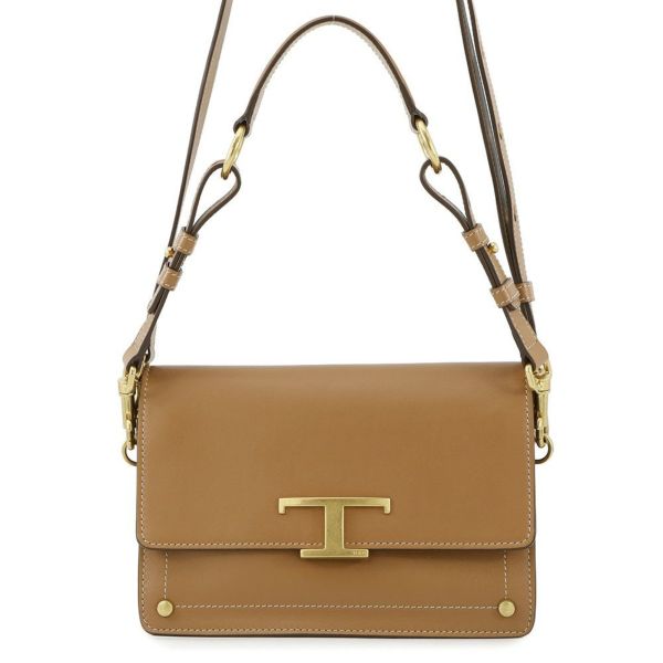 トッズ ショルダーバッグ Tタイムレス ミニ レザー XBWTSIN0100ROR9998 TOD'S 2way