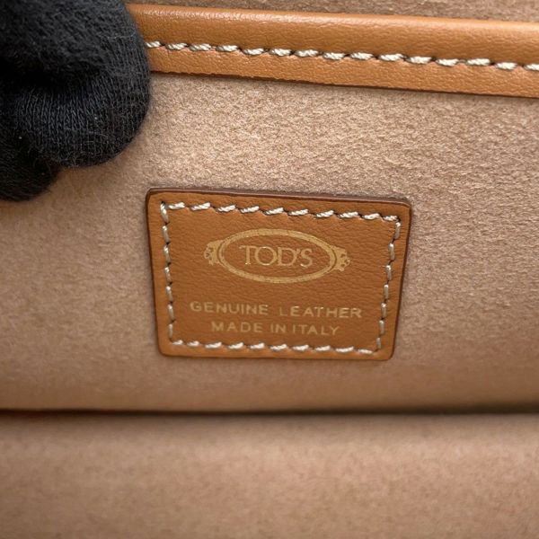 トッズ ショルダーバッグ Tタイムレス ミニ レザー XBWTSIN0100ROR9998 TOD'S 2way