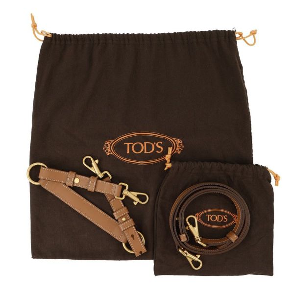 トッズ ショルダーバッグ Tタイムレス ミニ レザー XBWTSIN0100ROR9998 TOD'S 2way