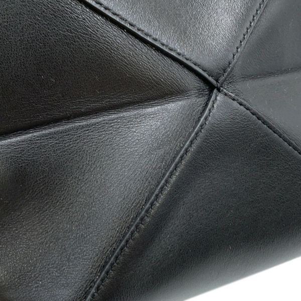 ロエベ ハンドバッグ パズルフォルド ミニ A657V25X01 LOEWE 2way 黒