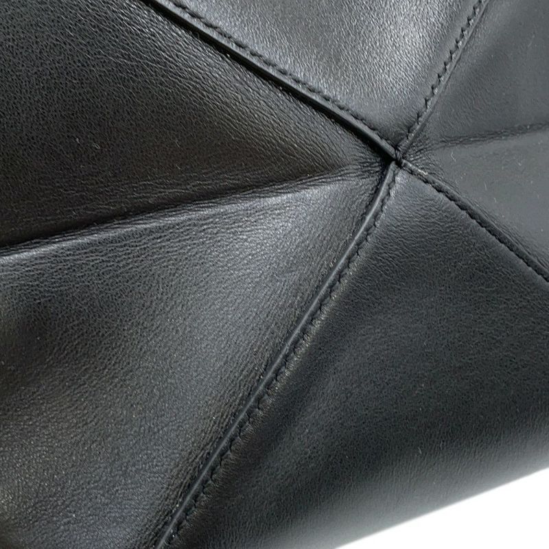 ロエベ ハンドバッグ パズルフォルド ミニ A657V25X01 LOEWE 2way 黒