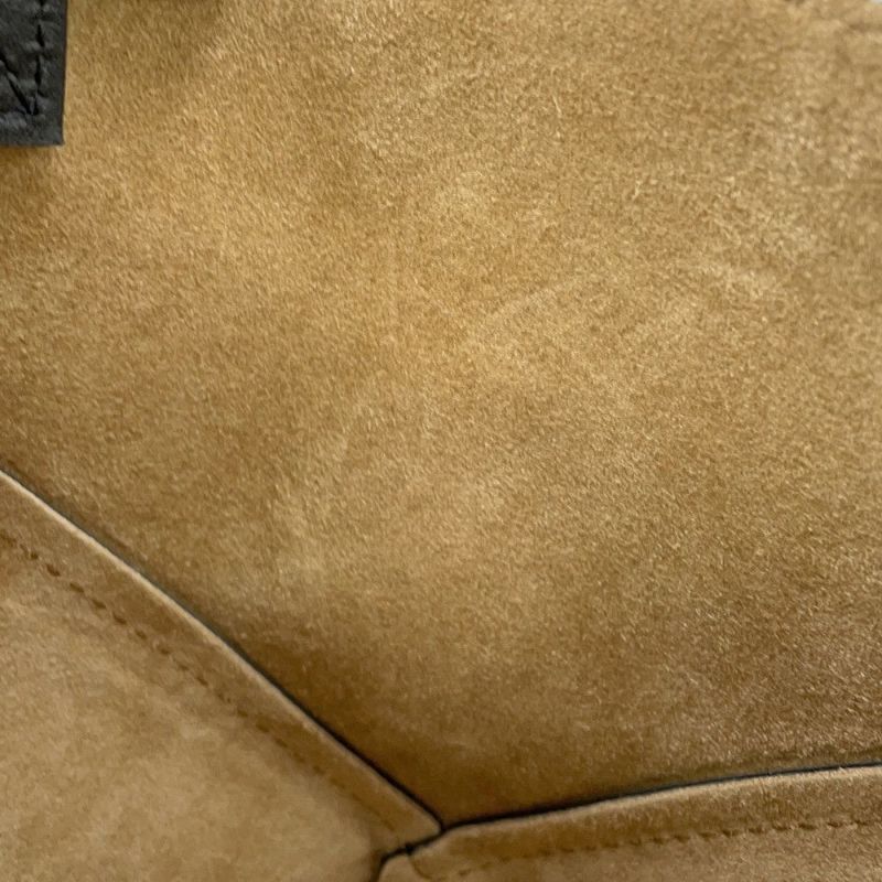 ロエベ ハンドバッグ パズルフォルド ミニ A657V25X01 LOEWE 2way 黒