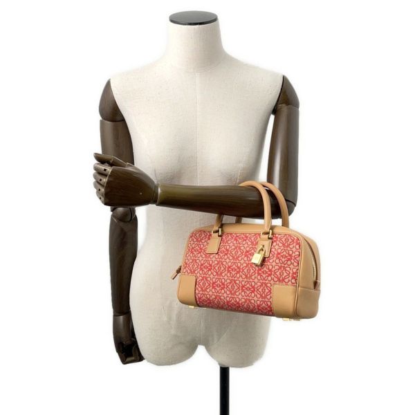 ロエベ ハンドバッグ アマソナ23 トリオンフ キャンバス レザー A039N07X03 LOEWE 2wayショルダー