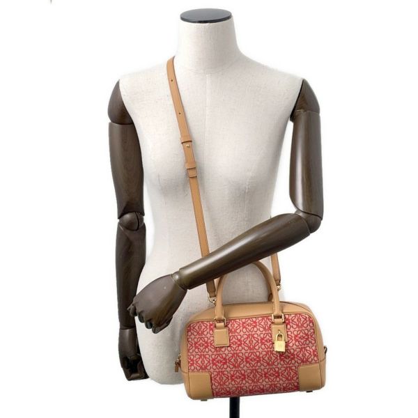 ロエベ ハンドバッグ アマソナ23 トリオンフ キャンバス レザー A039N07X03 LOEWE 2wayショルダー