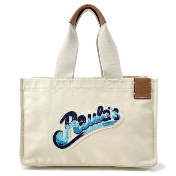 ロエベ トートバッグ パウラズ イビザ キャンバス LOEWE バッグ