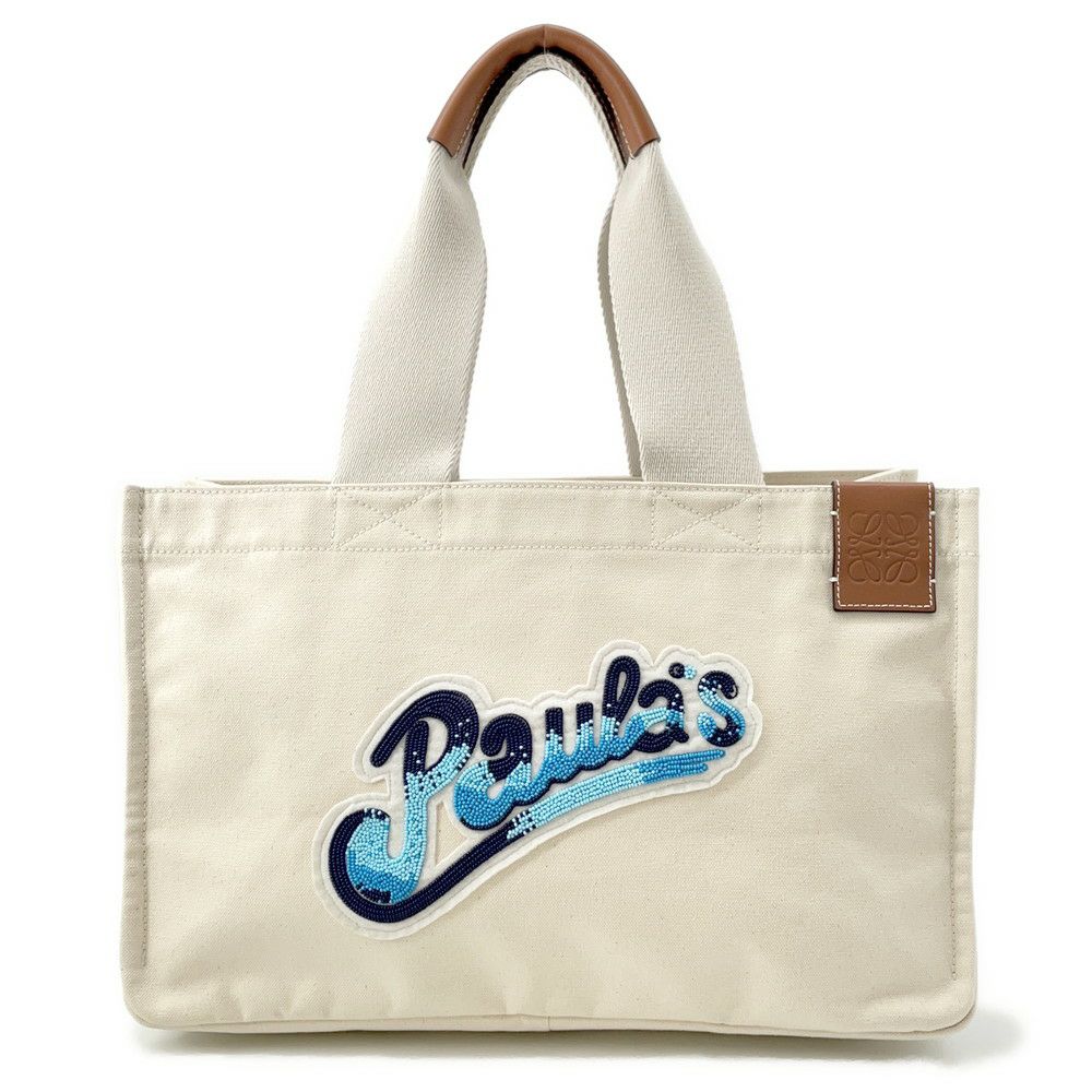 ロエベ トートバッグ パウラズ イビザ キャンバス LOEWE バッグ