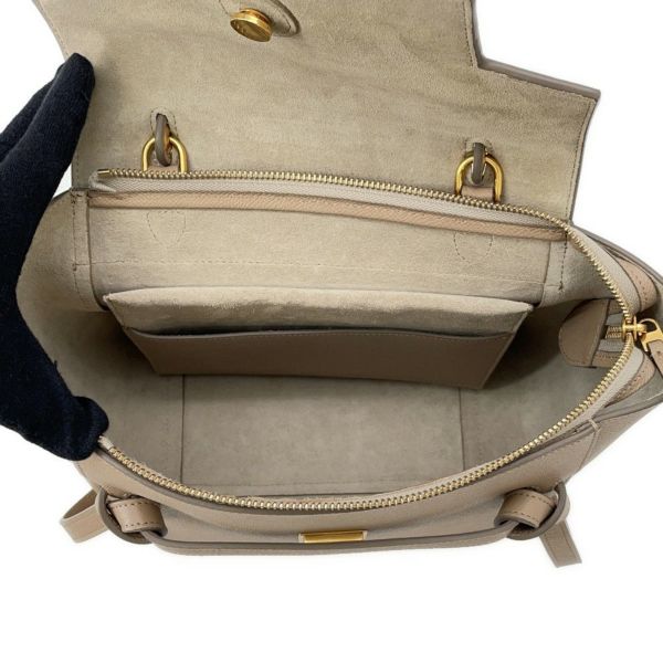 セリーヌ ハンドバッグ ベルトバッグ マイクロ レザー 189153 CELINE 2wayショルダー