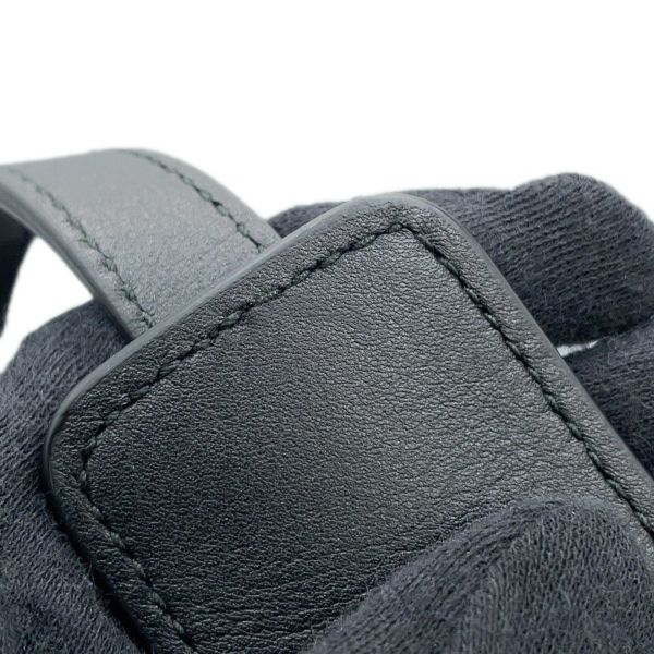 プラダ ハンドバッグ ジャカード ロゴ キャンバス 1BA579 PRADA 2way 黒