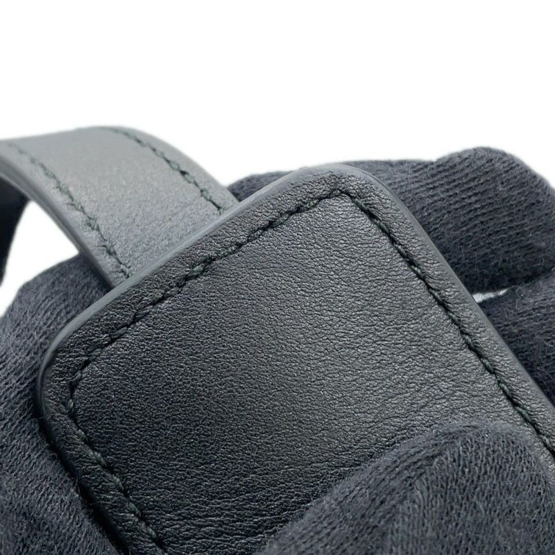 プラダ ハンドバッグ ジャカード ロゴ キャンバス 1BA579 PRADA 2way 黒