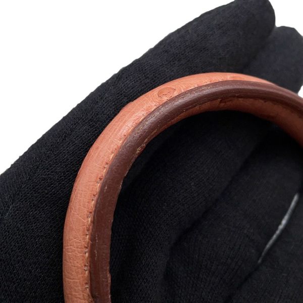 エルメス ハンドバッグ リンディ26  テリキュート/シルバー金具 オーストリッチ T刻印 2wayショルダー