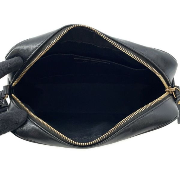 サンローランパリ ショルダーバッグ ルー カメラバッグ レザー 574494 SAINT LAURENT PARIS キルティング 黒
