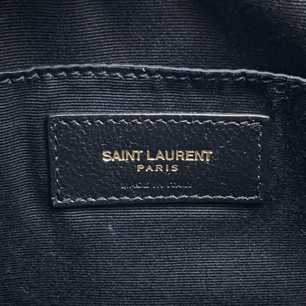 サンローランパリ ショルダーバッグ ルー カメラバッグ レザー 574494 SAINT LAURENT PARIS キルティング 黒