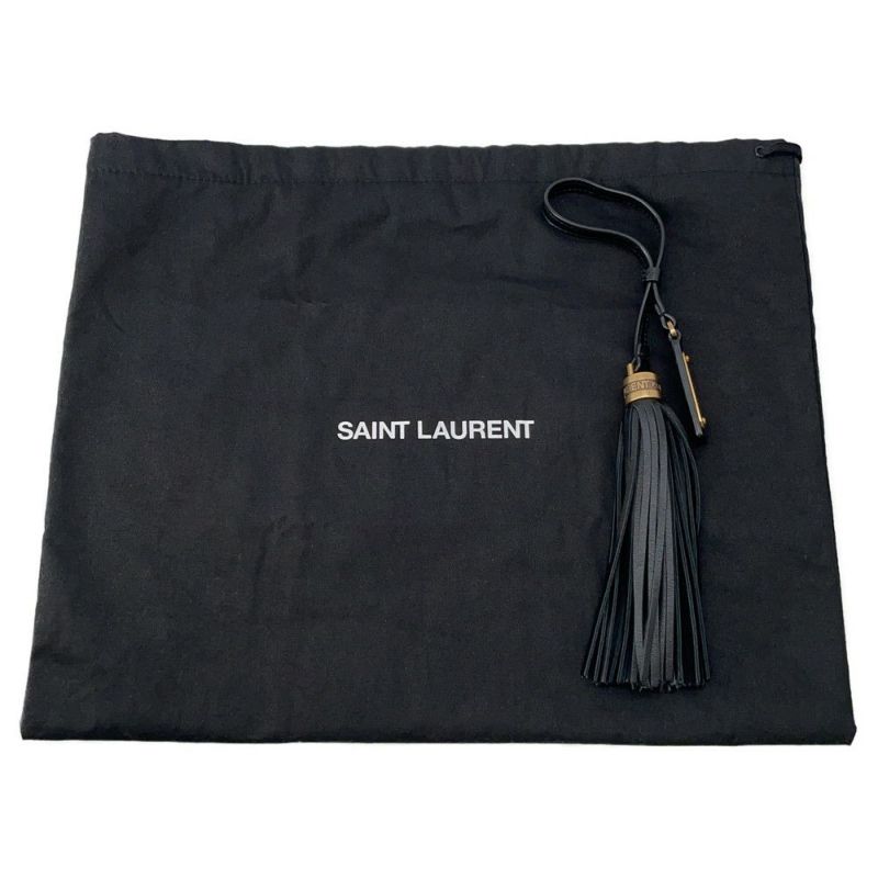 サンローランパリ ショルダーバッグ ルー カメラバッグ レザー 574494 SAINT LAURENT PARIS キルティング 黒