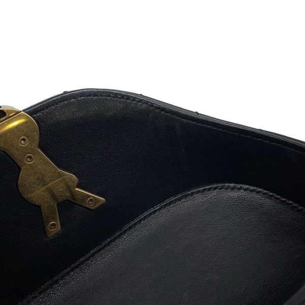 サンローランパリ ショルダーバッグ ジューン ボックス レザー 710080 SAINT LAURENT PARIS バッグ 黒