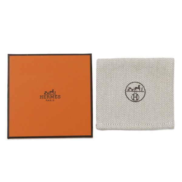 エルメス ピアス ブラゾン フォーブル/ピンクゴールド金具 メタル エナメル HERMES アクセサリー