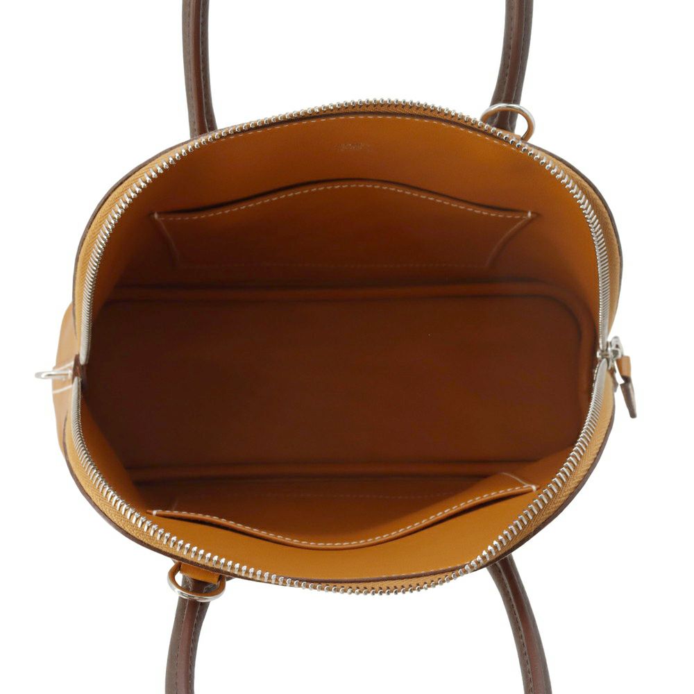 エルメス ボリード1923 25 無秩序 トリコロール ナチュラルサブレ/ゴールド/ハバナ バレニア/スイフト/ヴァッシュハンター U刻印