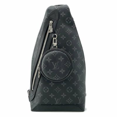 ルイヴィトン ボディバッグ モノグラム・シャドウ つくる ディスカバリー・バムバッグPM M45729 LOUIS VUITTON 斜め掛け 黒  【安心保証】 【中古】 ルイ・ヴィトン モノグラム ルイ ヴィトン バッグ ルイ ヴィトン LOUIS VUITTON BAG 中古