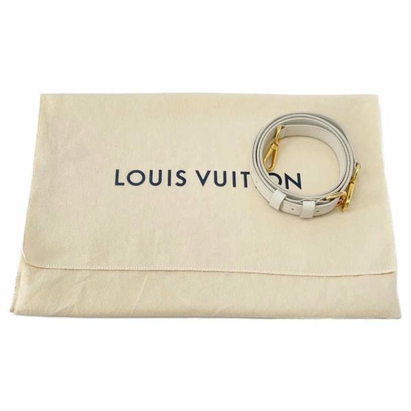 ルイヴィトン ハンドバッグ オーストリッチ カプシーヌBB LOUIS VUITTON 2wayショルダーバッグ 白