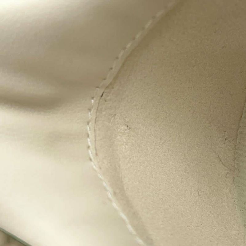 グッチ スニーカー アディダス コラボ ガゼル ウェッジソール レザー PVC レディースサイズ39 725655 靴