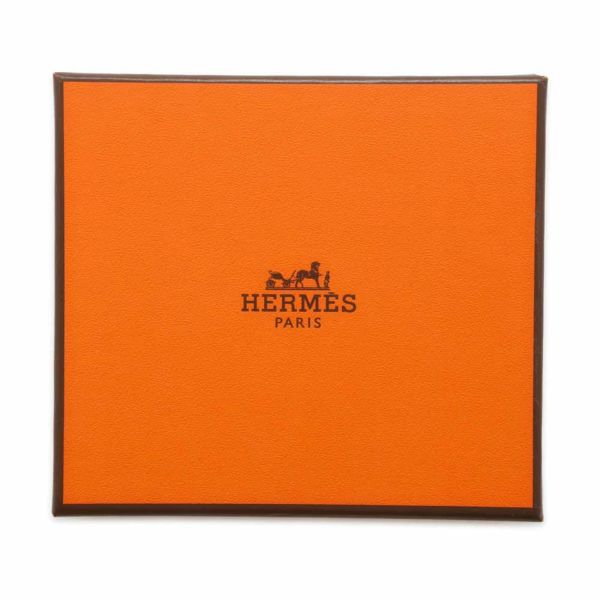 エルメス コインケース バスティア ニューブルージーン シェブルミゾル W刻印 HERMES 財布 シェーブル