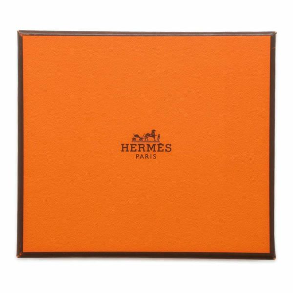 エルメス カードケース ベアン ミニ ゴールド/ゴールド金具 エプソン B刻印  HERMES 財布