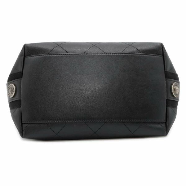 シャネル ショルダーバッグ マトラッセ ココマーク ホーボーバッグ カーフレザー A57573 CHANEL 2way 黒