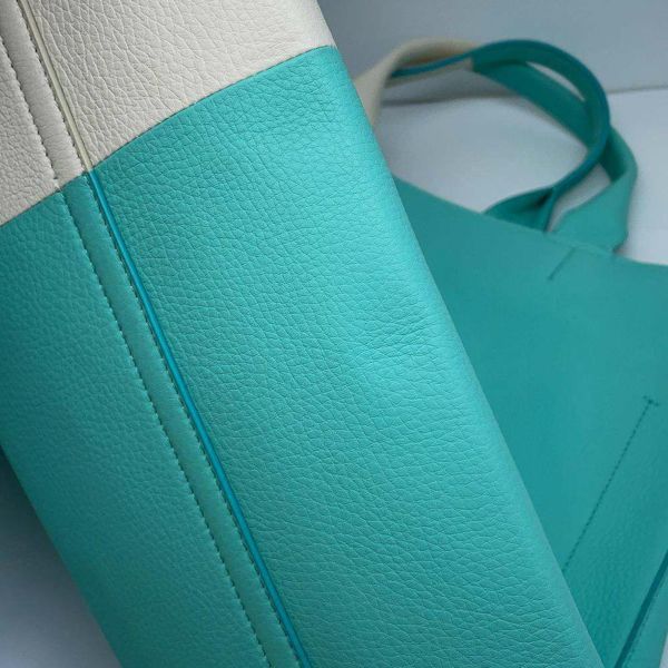 ティファニー トートバッグ レザー Tiffany&Co. バッグ 2wayショルダーバッグ 白