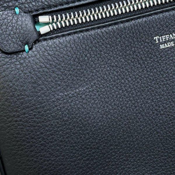 ティファニー リュック ロゴ レザー Tiffany&Co. バッグ バックパック 黒