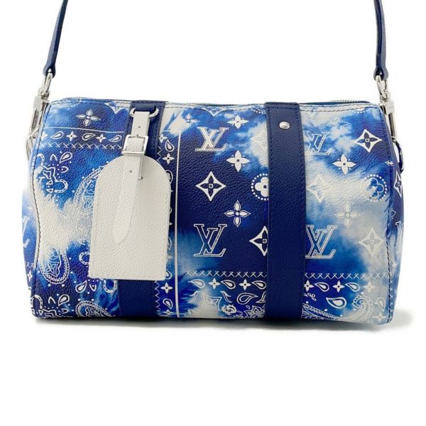 ルイヴィトン ショルダーバッグ モノグラム・バンダナ シティ・キーポル M20555 LOUIS VUITTON