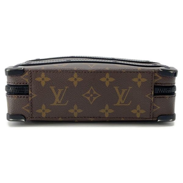ルイヴィトン ショルダーバッグ モノグラム・マカサー ハンドル・ソフトトランク M45935 LOUIS VUITTON 黒 ブラック