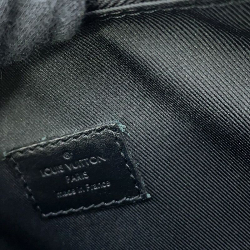 ルイヴィトン ショルダーバッグ モノグラム・マカサー ハンドル・ソフトトランク M45935 LOUIS VUITTON 黒 ブラック